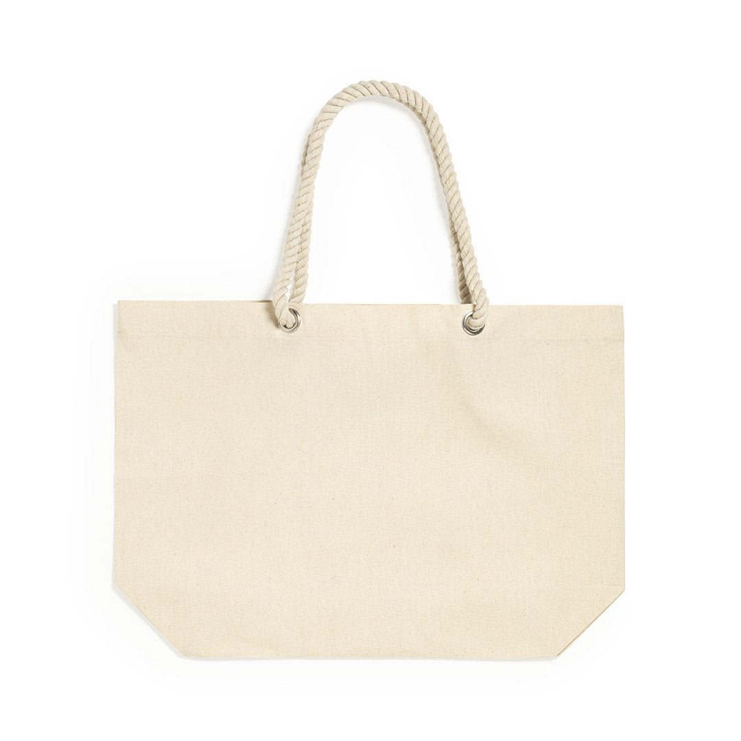 Sac en coton avec poignée en corde