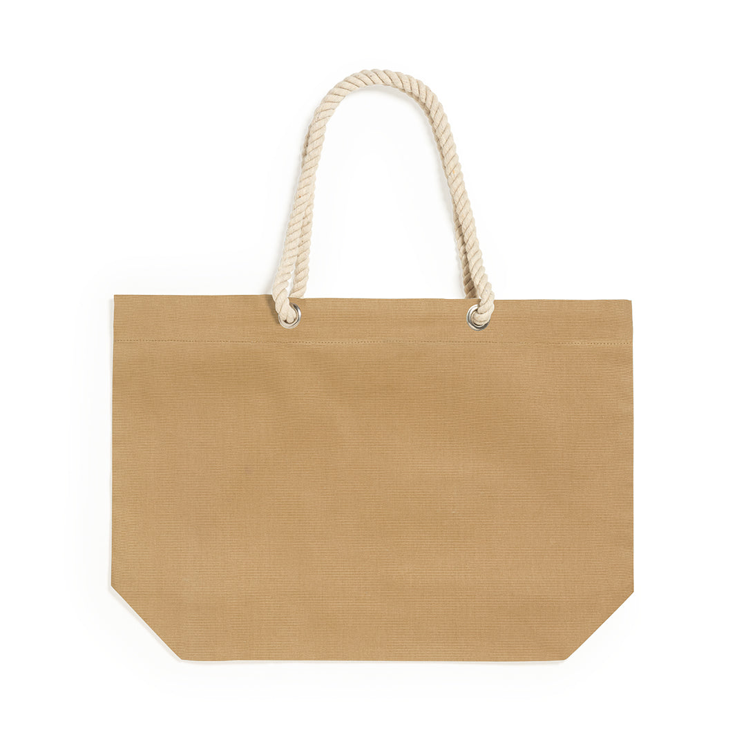 Sac en coton avec poignée en corde