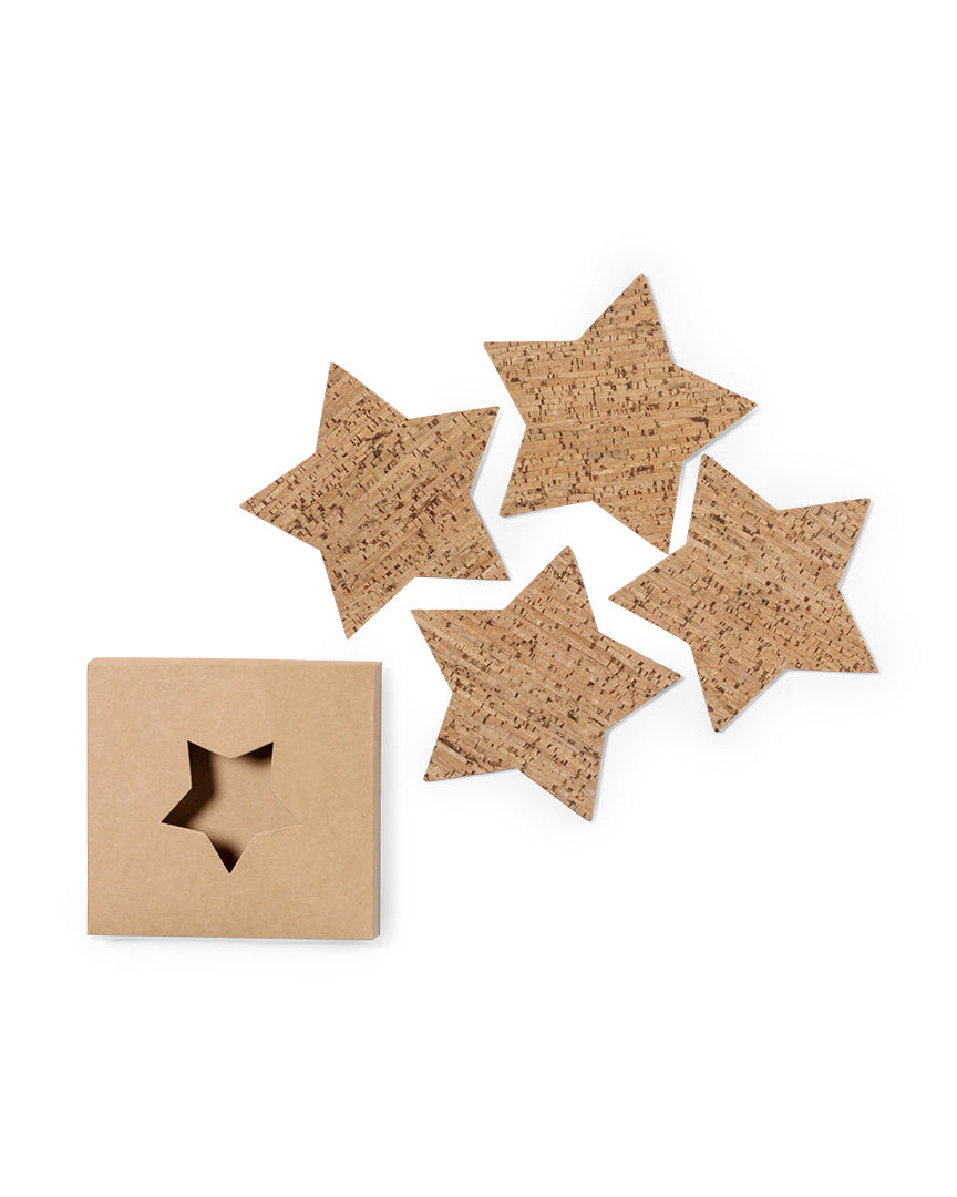 Set posavasos estrellas