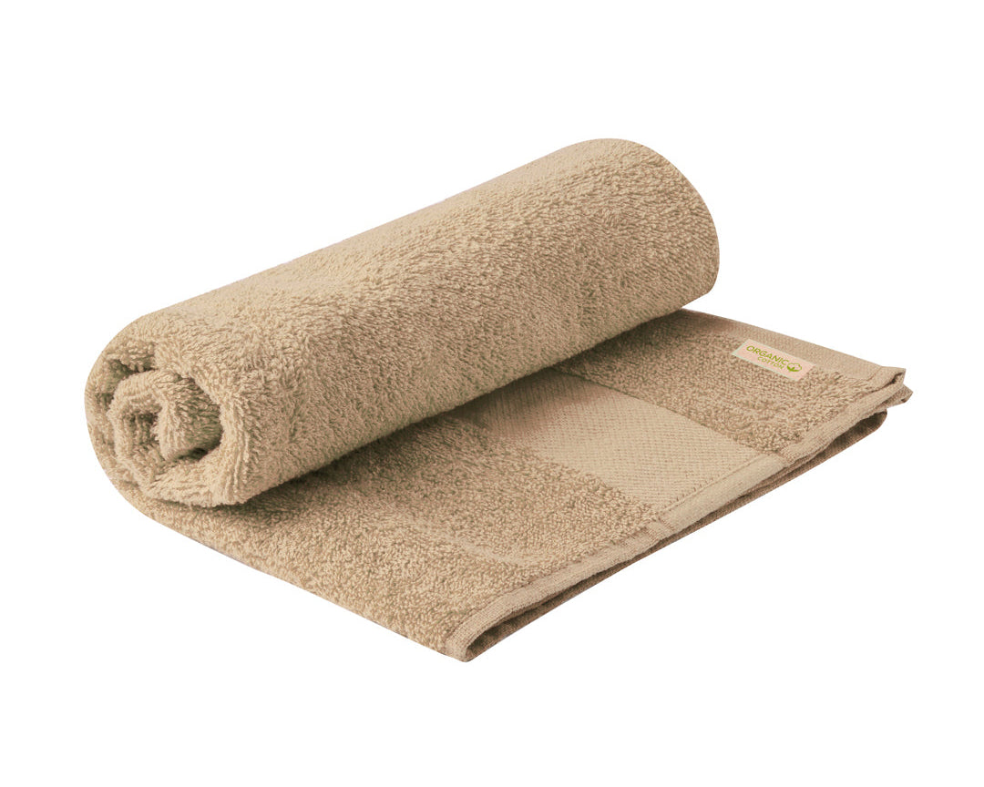 Organic cotton absorbent towel