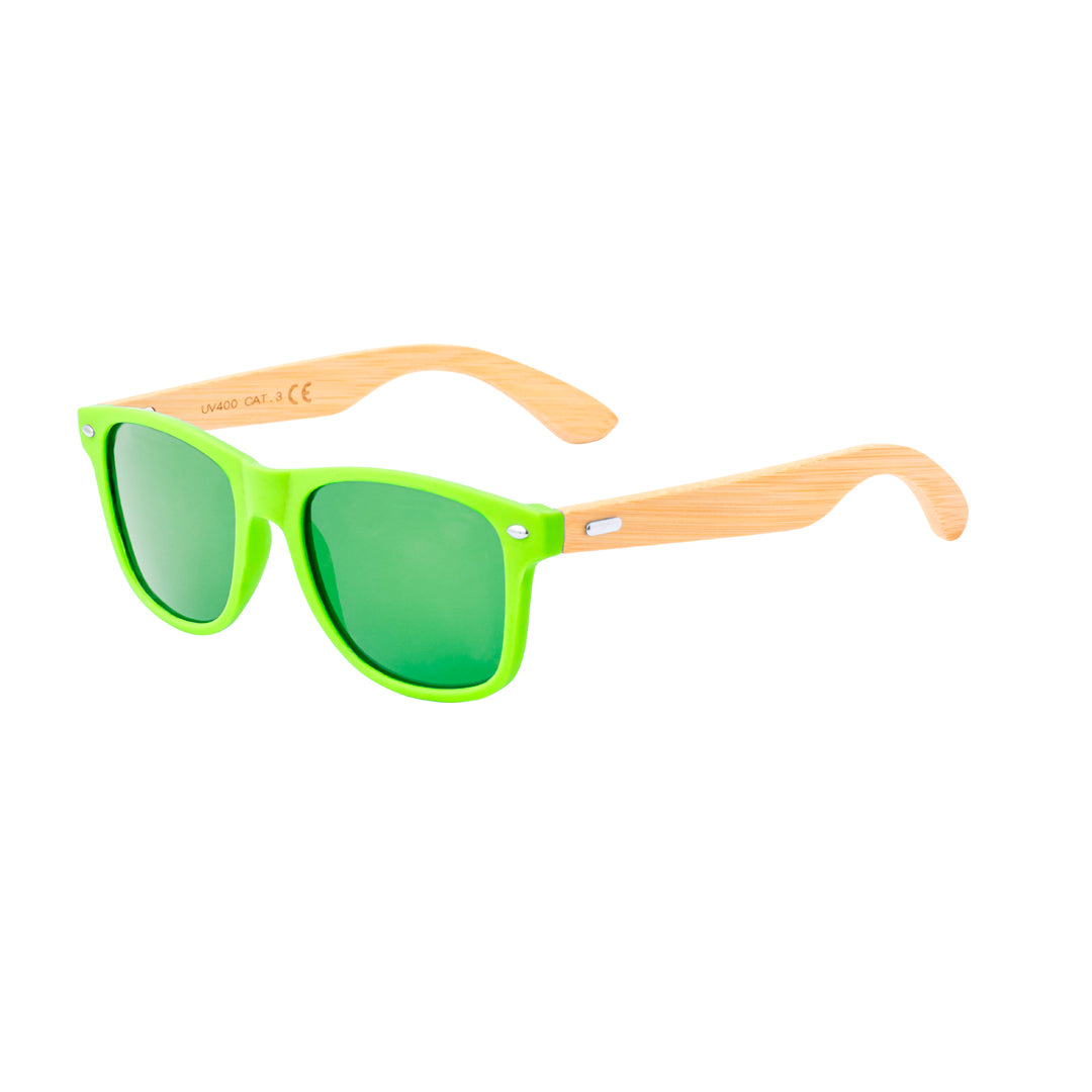 Lunettes de soleil en bambou