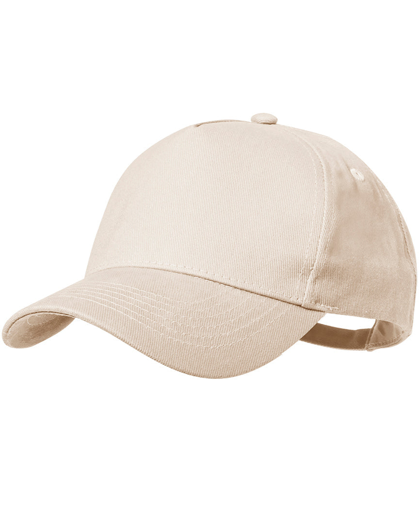 Gorra algodón orgánico cierre hebilla