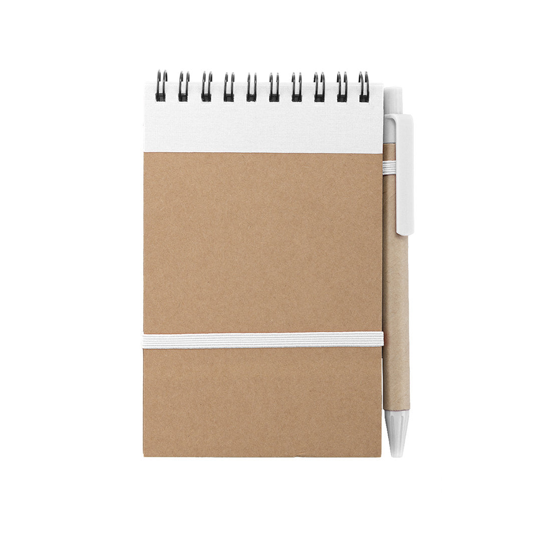 Small ring-bound notebook