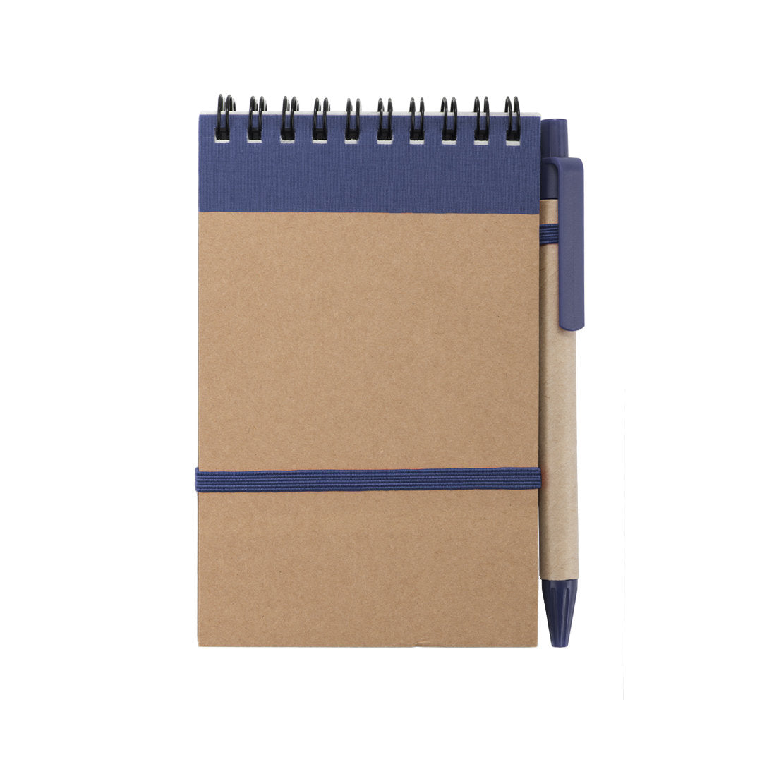 Small ring-bound notebook