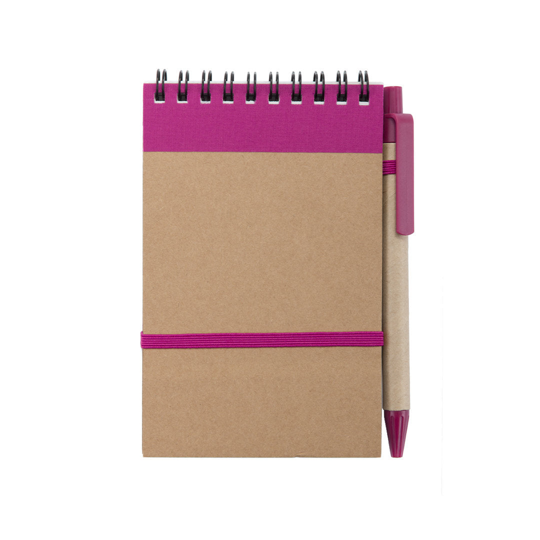 Small ring-bound notebook