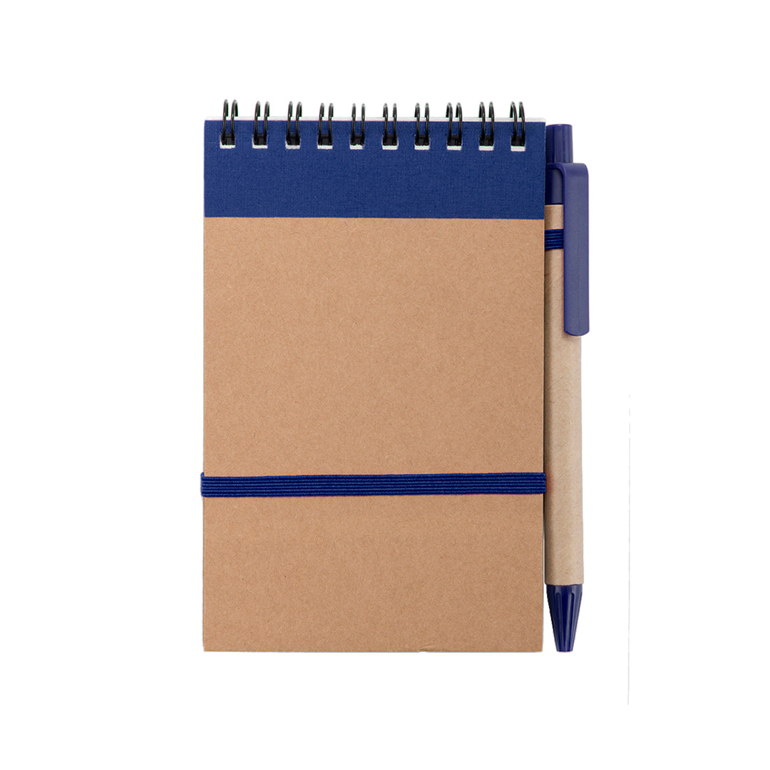 Small ring-bound notebook