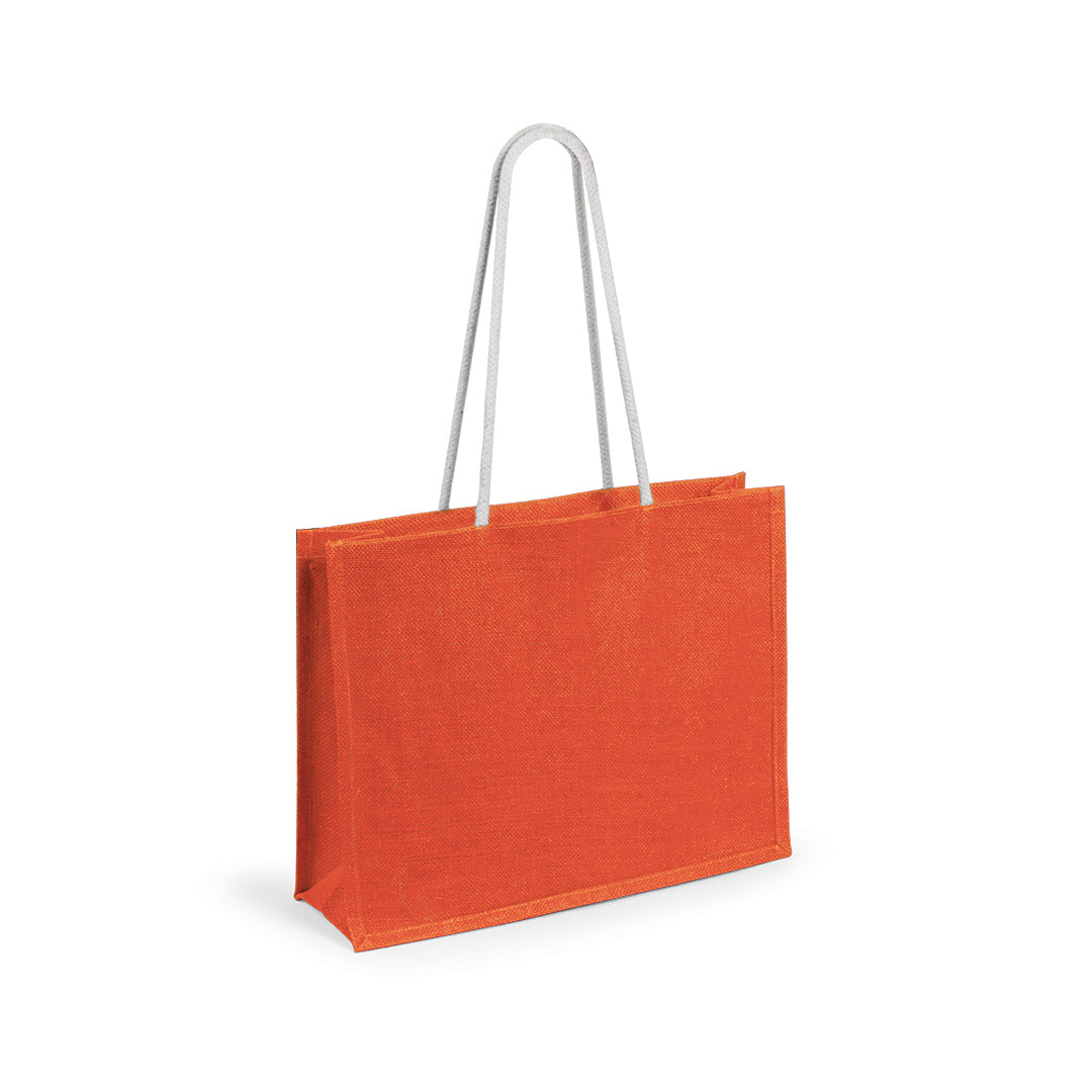 Sac en jute avec poignées en coton