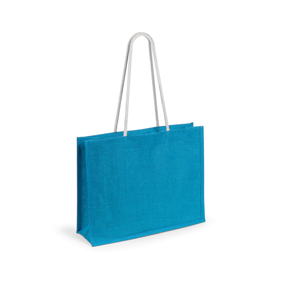 Sac en jute avec poignées en coton