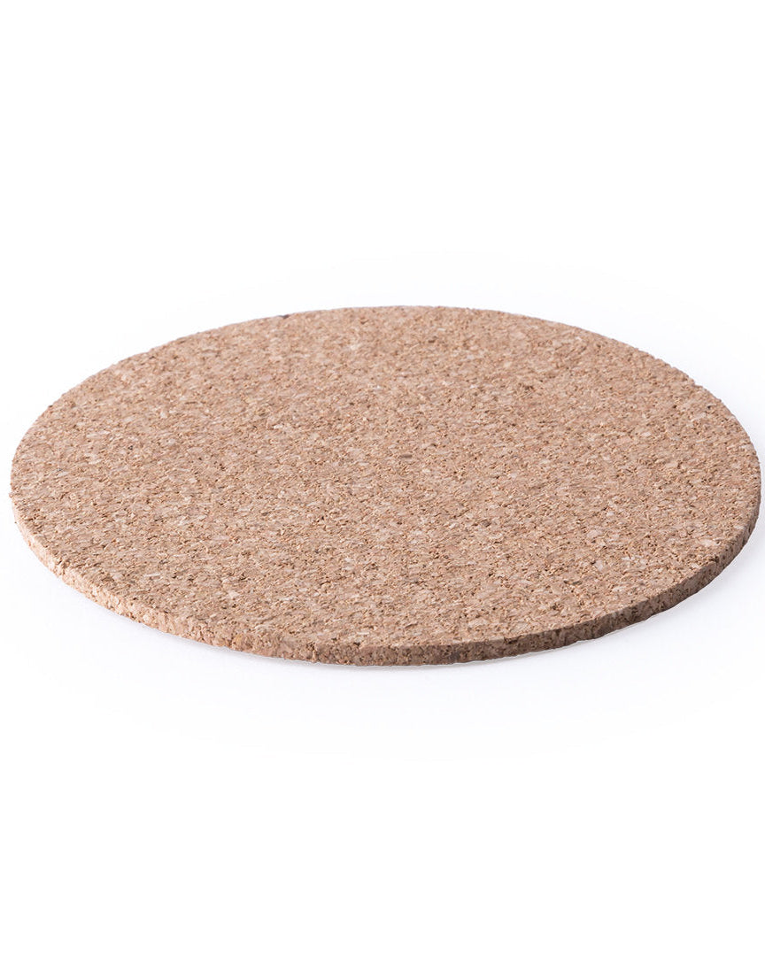 Natural cork coasters
