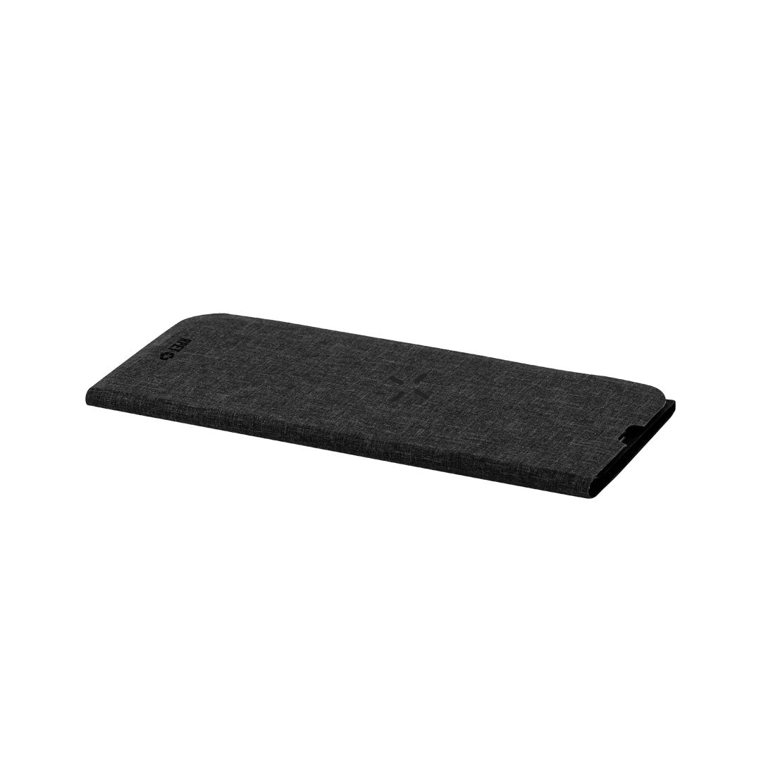 Alfombrilla Plegable con cargador inalámbrico y soporte para smartphone