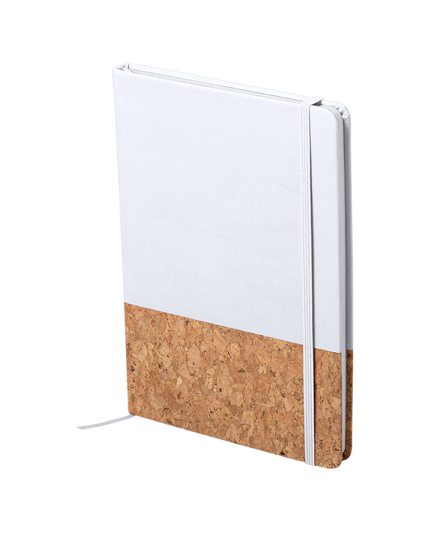 Bloc de notas cork blanco