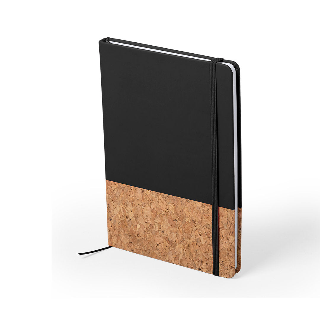 Bloc de notas cork negro