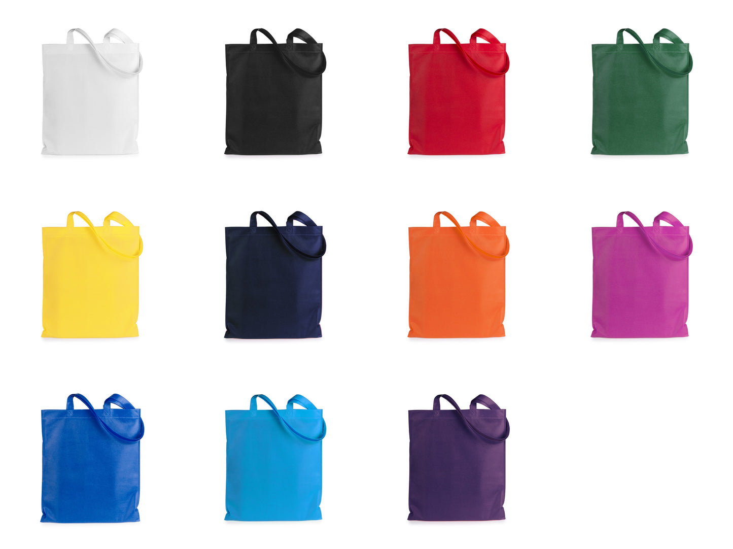 Bolsa fabricada non-woven de 80g/m2.
