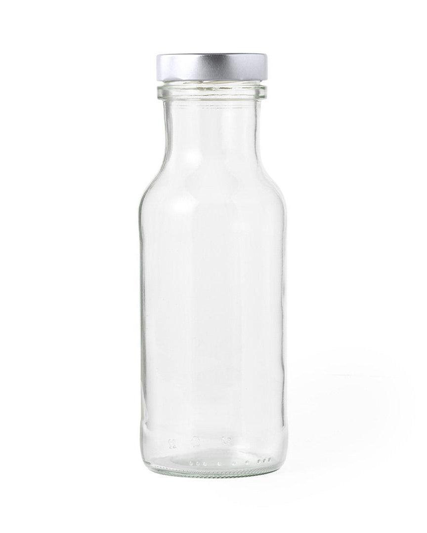 Botella de Cristal 785 ml con Tapón Metálico –Estilo Natural