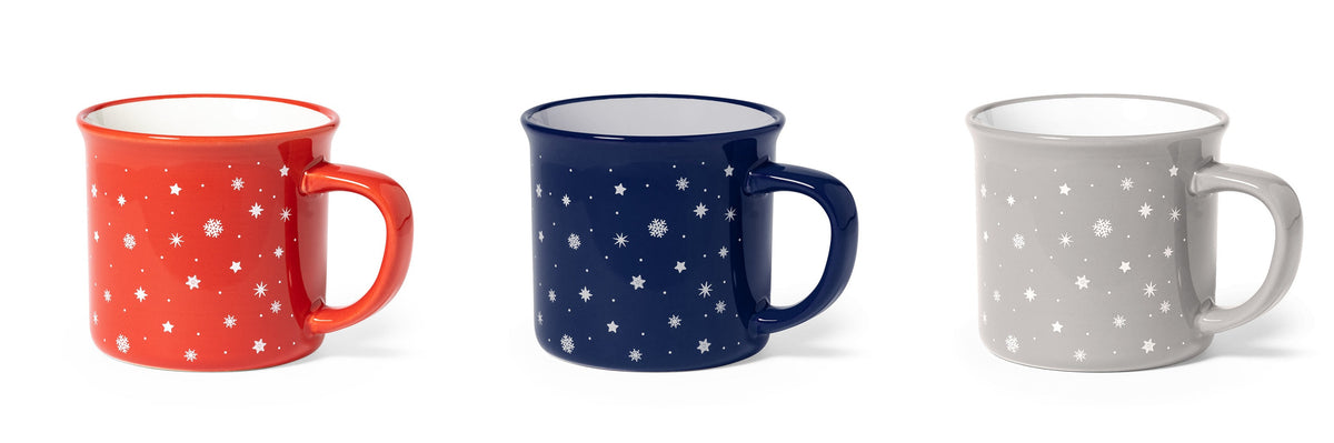 Taza ceramica navideña