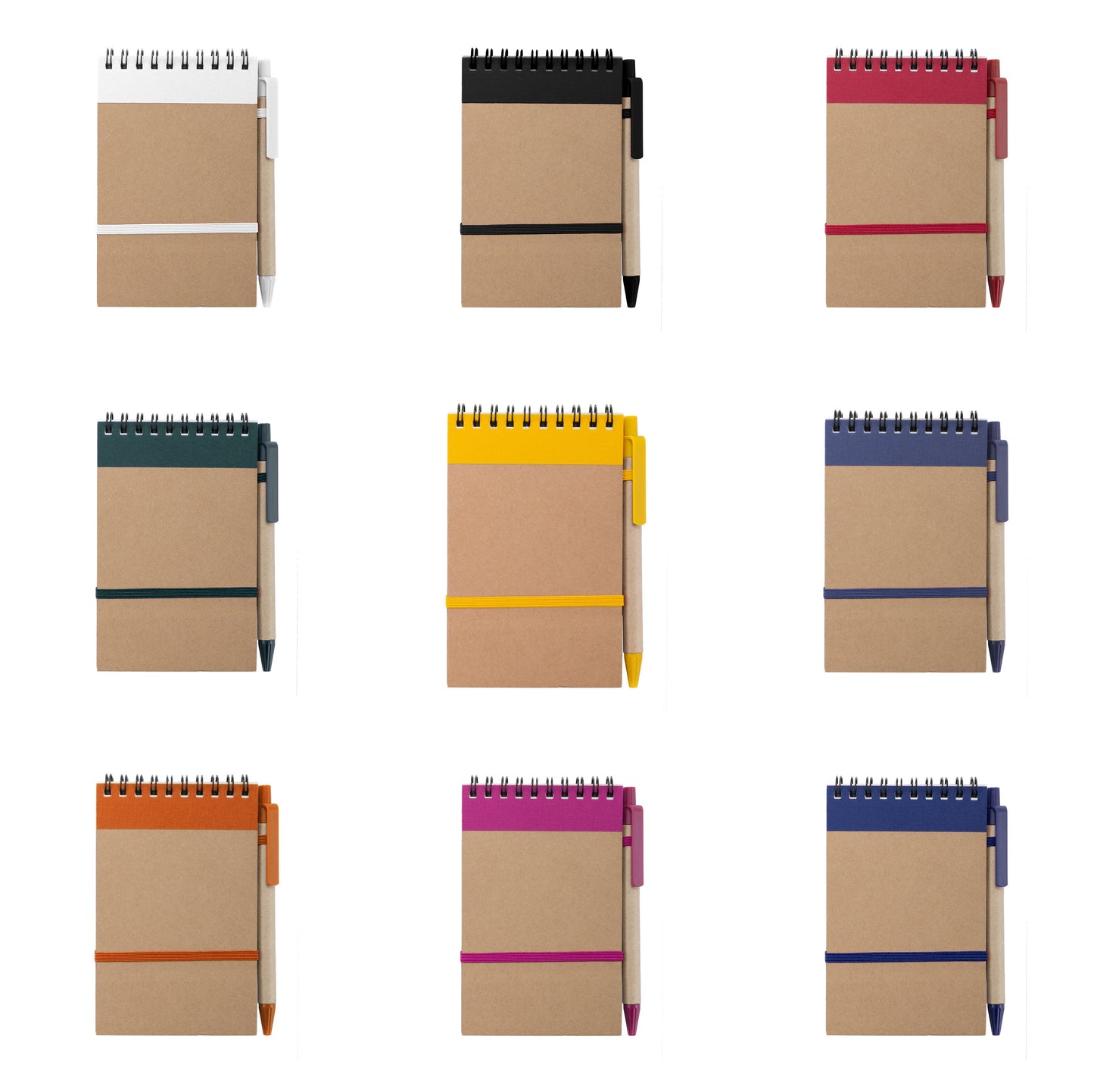 Small ring-bound notebook