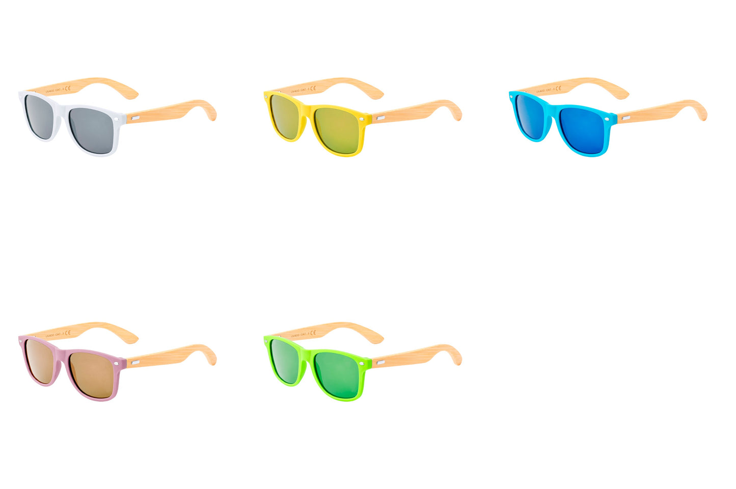 Lunettes de soleil en bambou