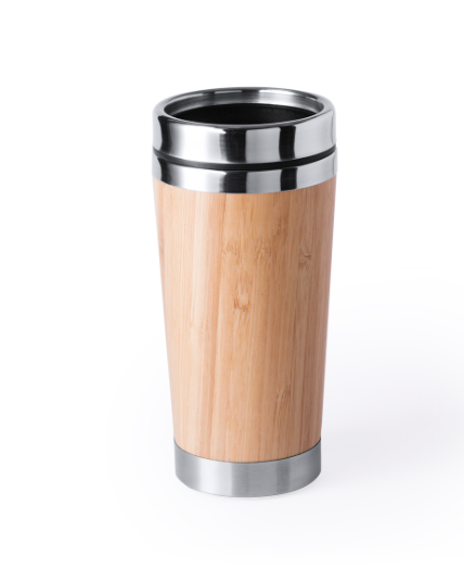 Vaso térmico de bambú