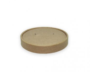 Tapa Envases para sopas full kraft Ø96mm (500 uds)