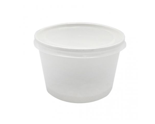 Envases para sopas de cartón Blanca 470cc (500 uds)