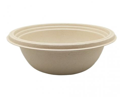 Bol redondo antifuga de bagazo 1000ml (400 uds)