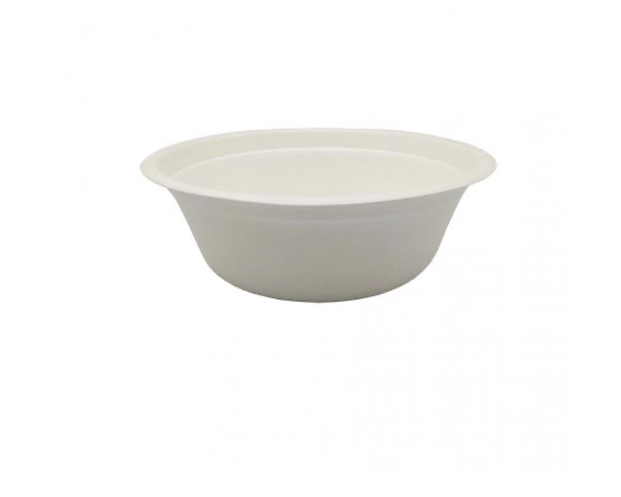 Bols ronds en fibre de canne à sucre 460 ml 155 x 55,5 mm (1 000 unités)