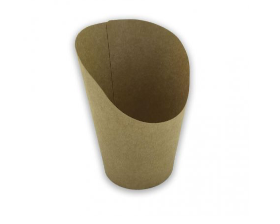 Scoop Kraft para wrapp y fritos 12 Oz 60 x 118mm (1.000 uds)