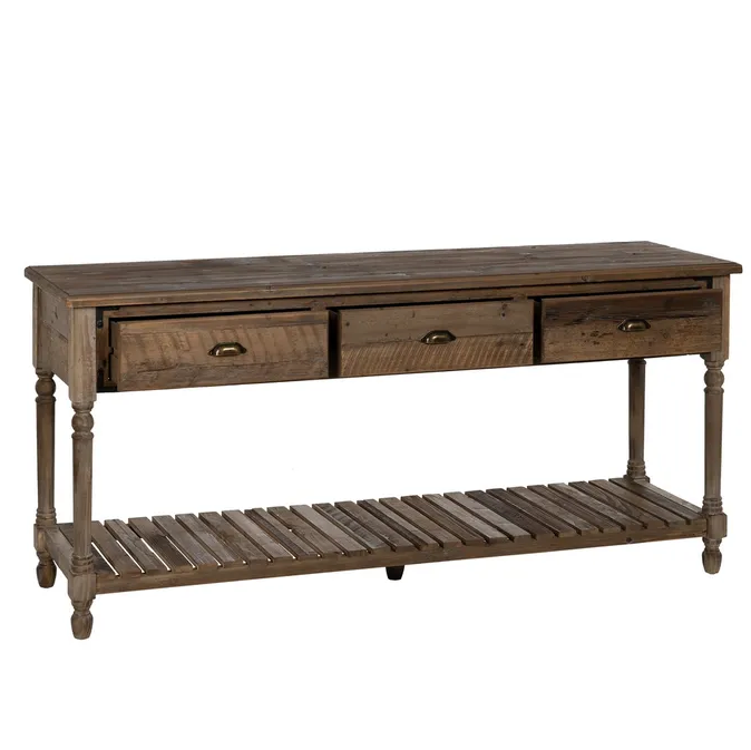 CONSOLA MADERA MARRÓN