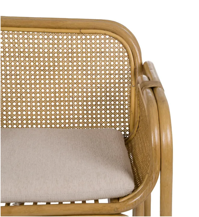 SILLÓN RATÁN AL NATURAL HABITACIÓN