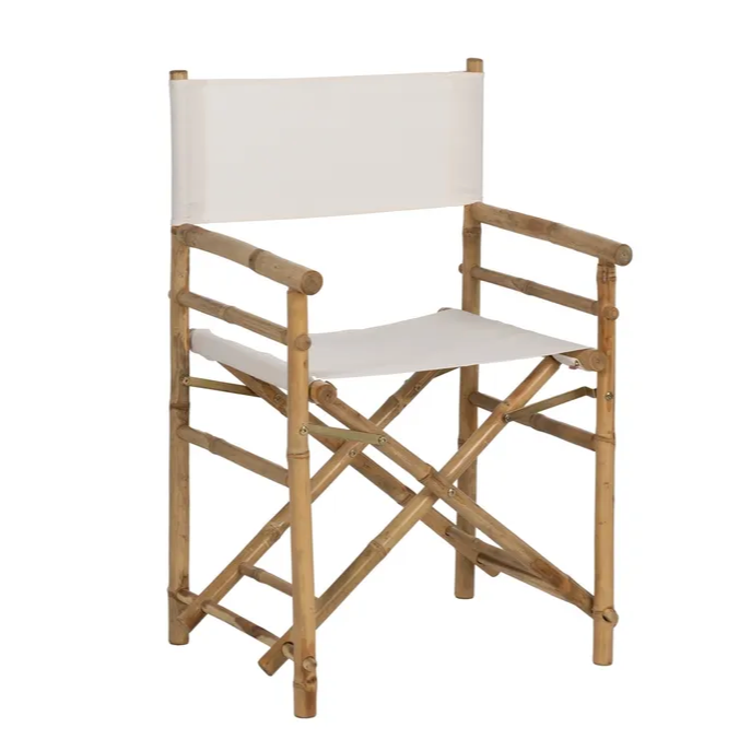 SILLA DIRECTOR NATURAL BAMBÚ
