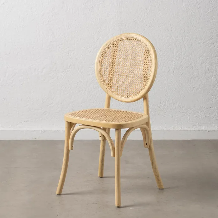 CHAISE DE SALON EN BOIS D'ORME NATUREL