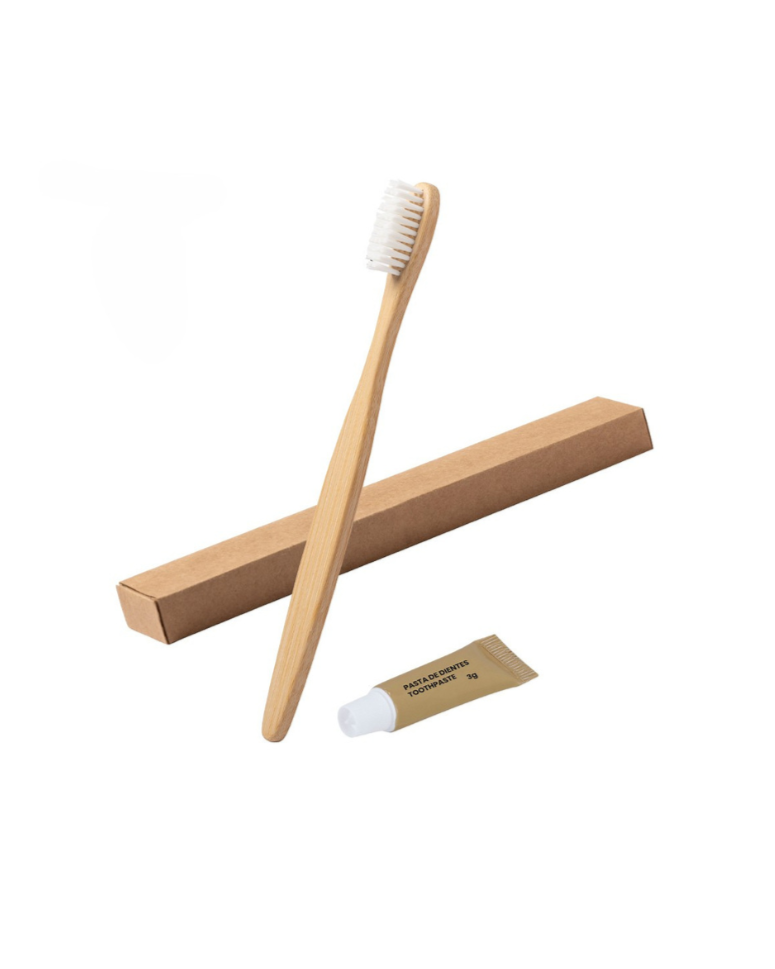Cepillo de línea nature con pasta dentífrica