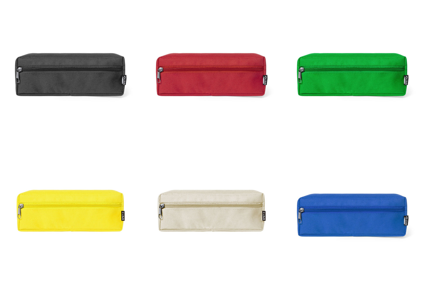 Estuche RPET con cierre de cremallera – Poliéster reciclado