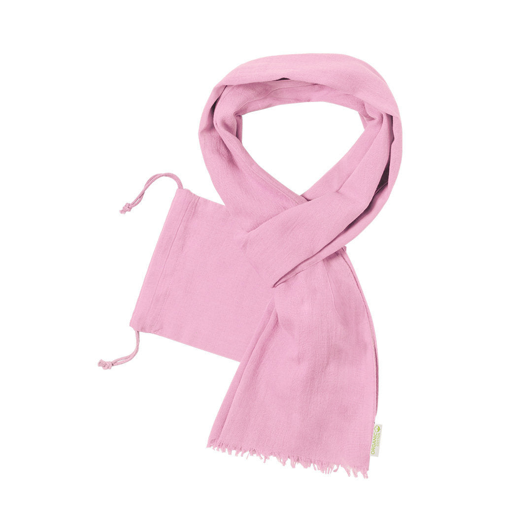 Foulard de algodón orgánico con funda