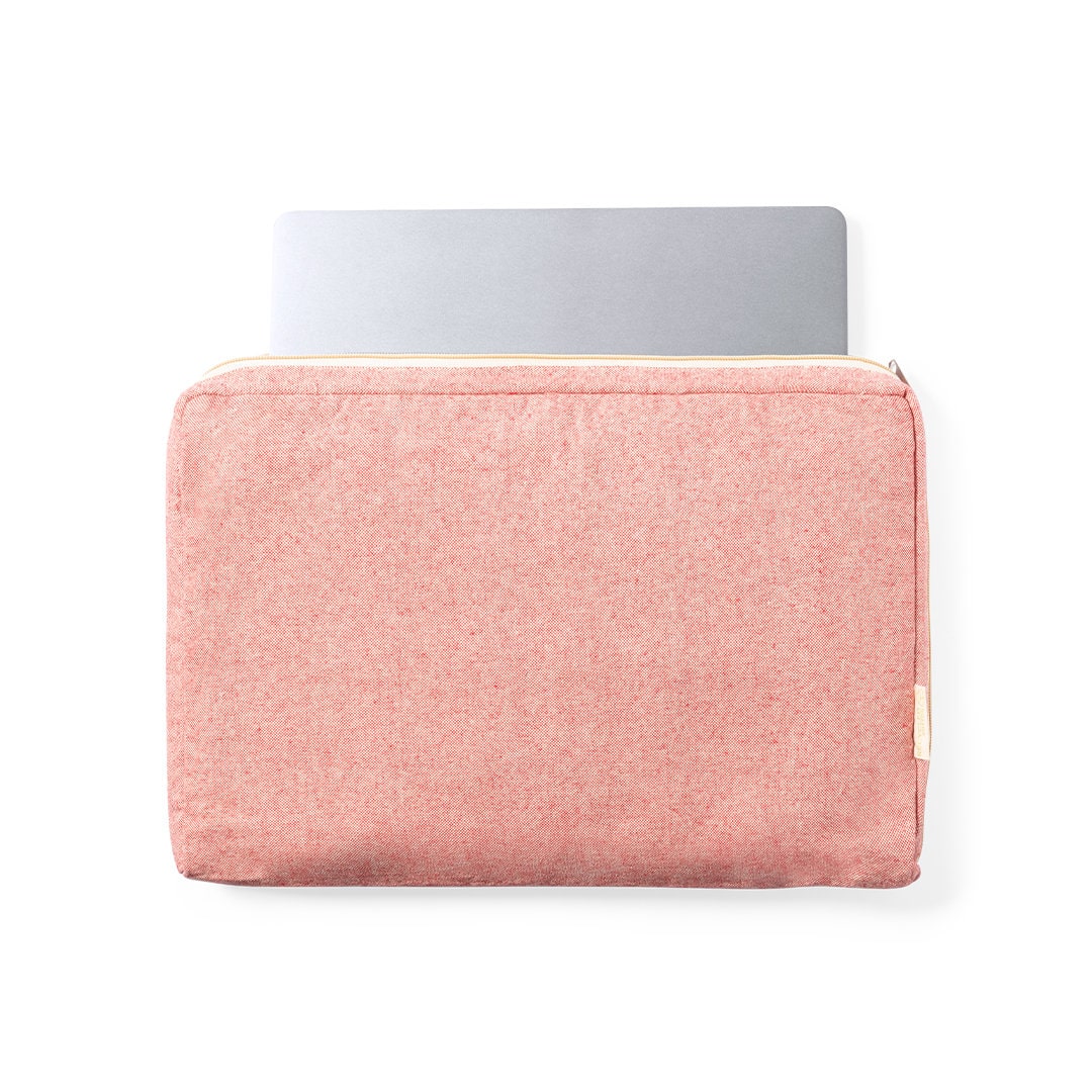 Funda Acolchada para Portátil 15" en Algodón Reciclado