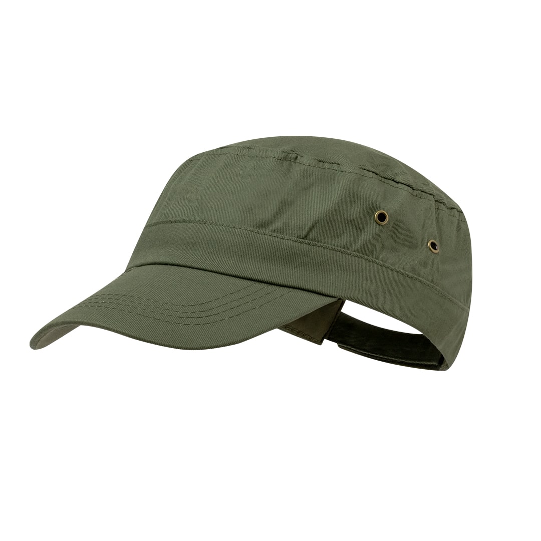 Gorra Militar de Algodón Peinado con Cierre Velcro – Ajuste Cómodo y Estilo Casual