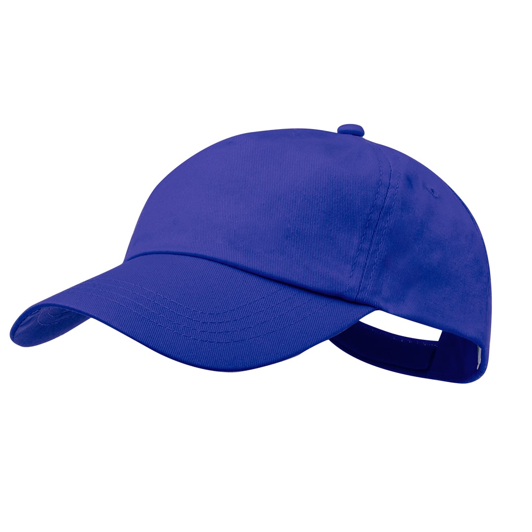 Gorra de algodón unisex con cierre de velcro