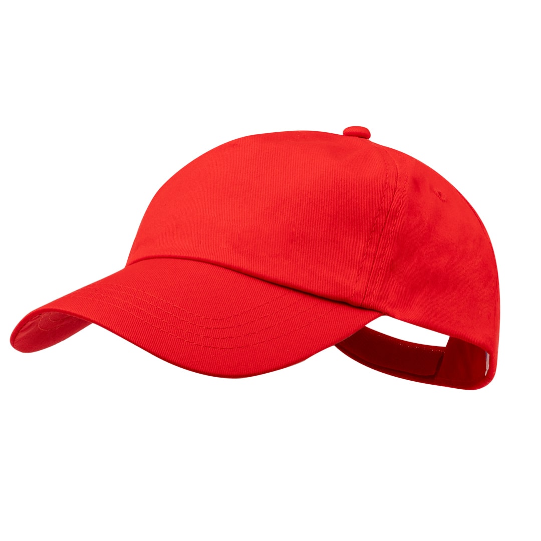 Gorra de algodón unisex con cierre de velcro