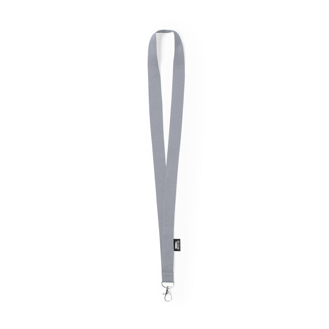 Lanyard RPET gris
