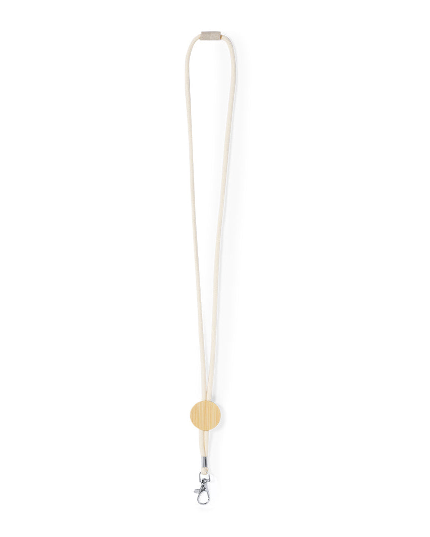 Lanyard algodón y bambú