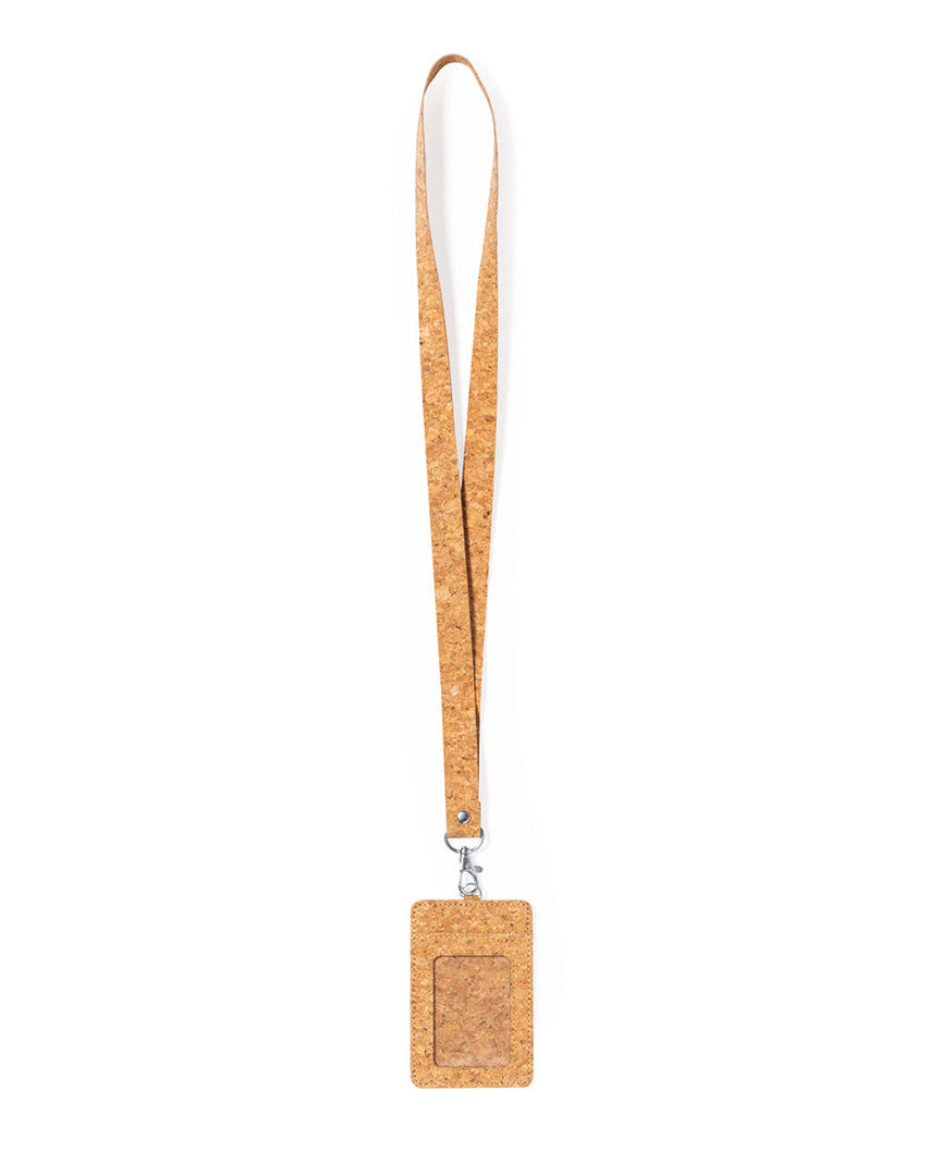 Lanyard identificador de corcho