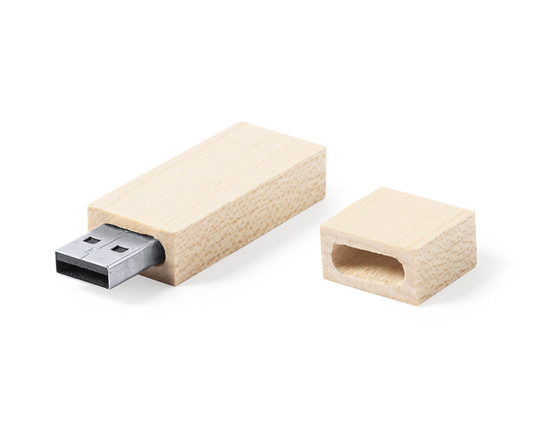 Wooden USB flash drive