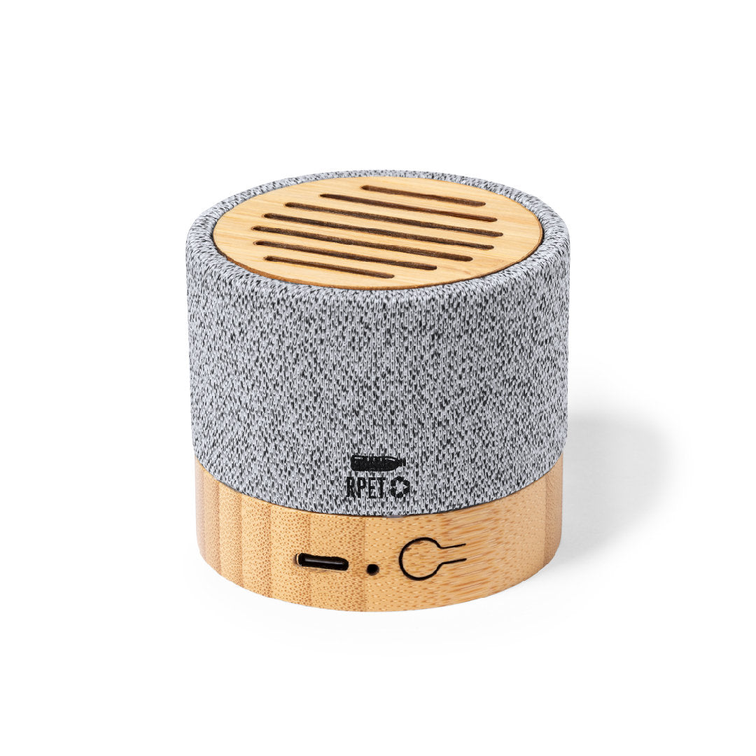 Altavoz Eco 3W con conexión inalámbrica y materiales reciclados