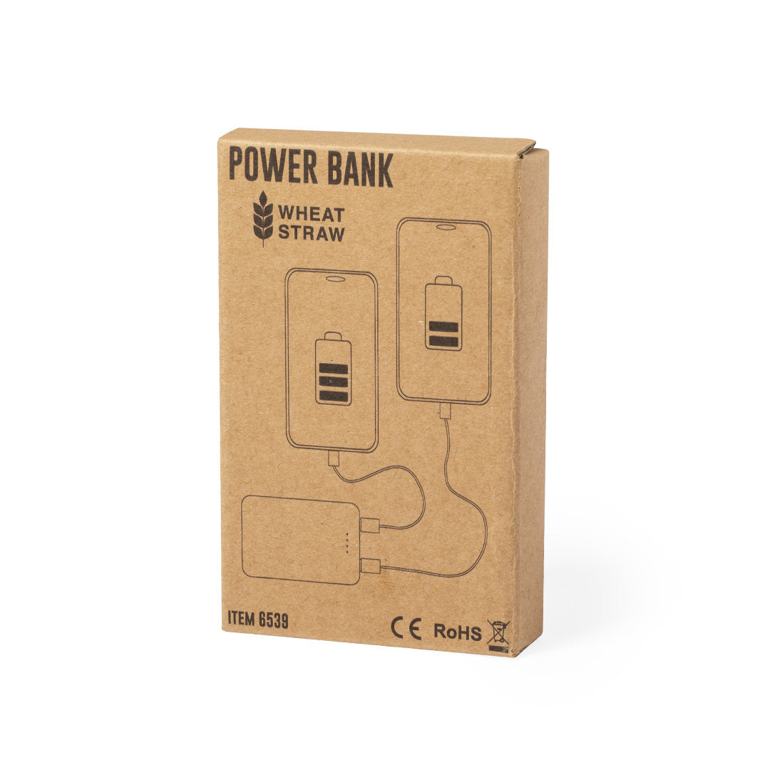 Power Bank Nature – 5000 mAh con 2 Salidas USB