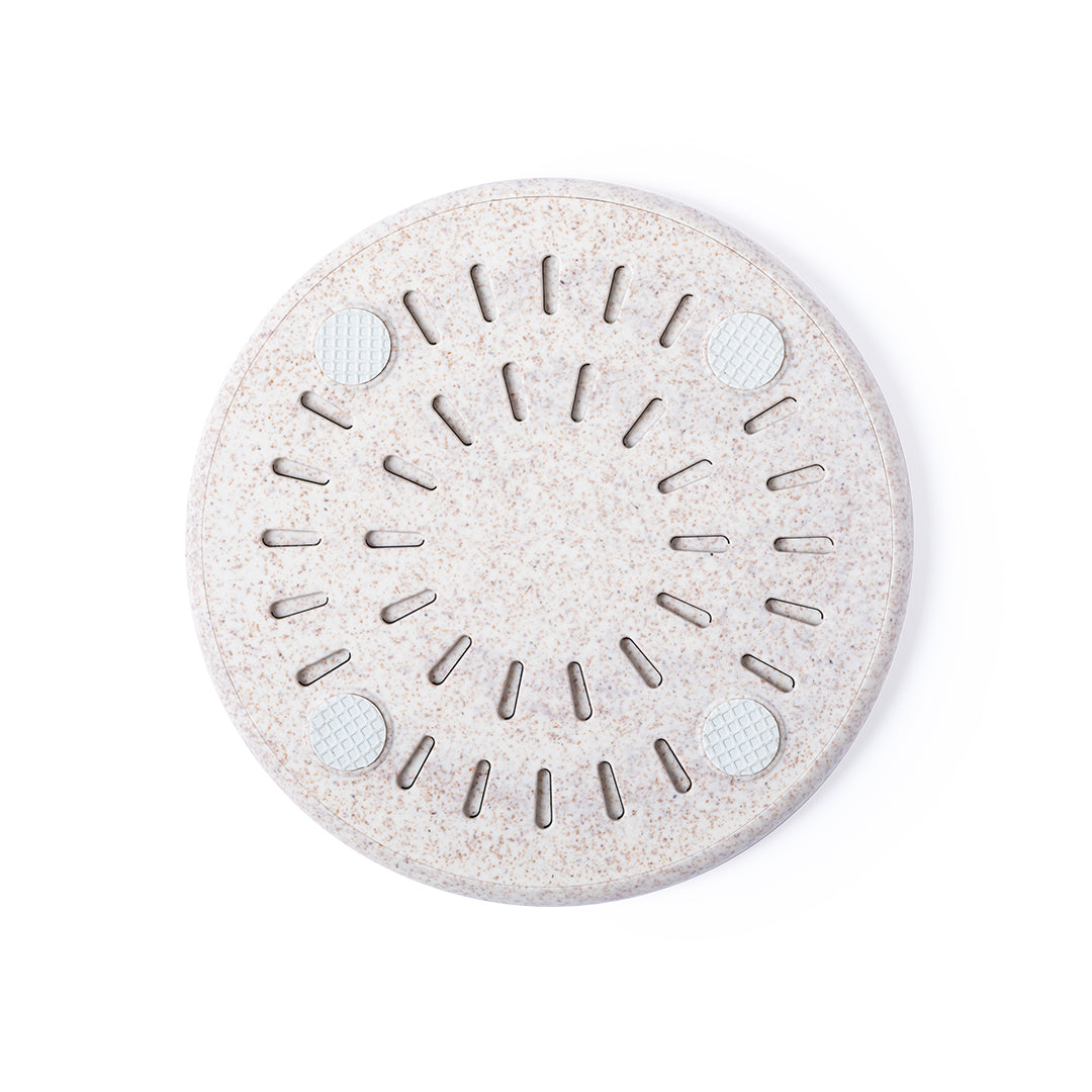 Power bank inalámbrico de Caña de Trigo Natural