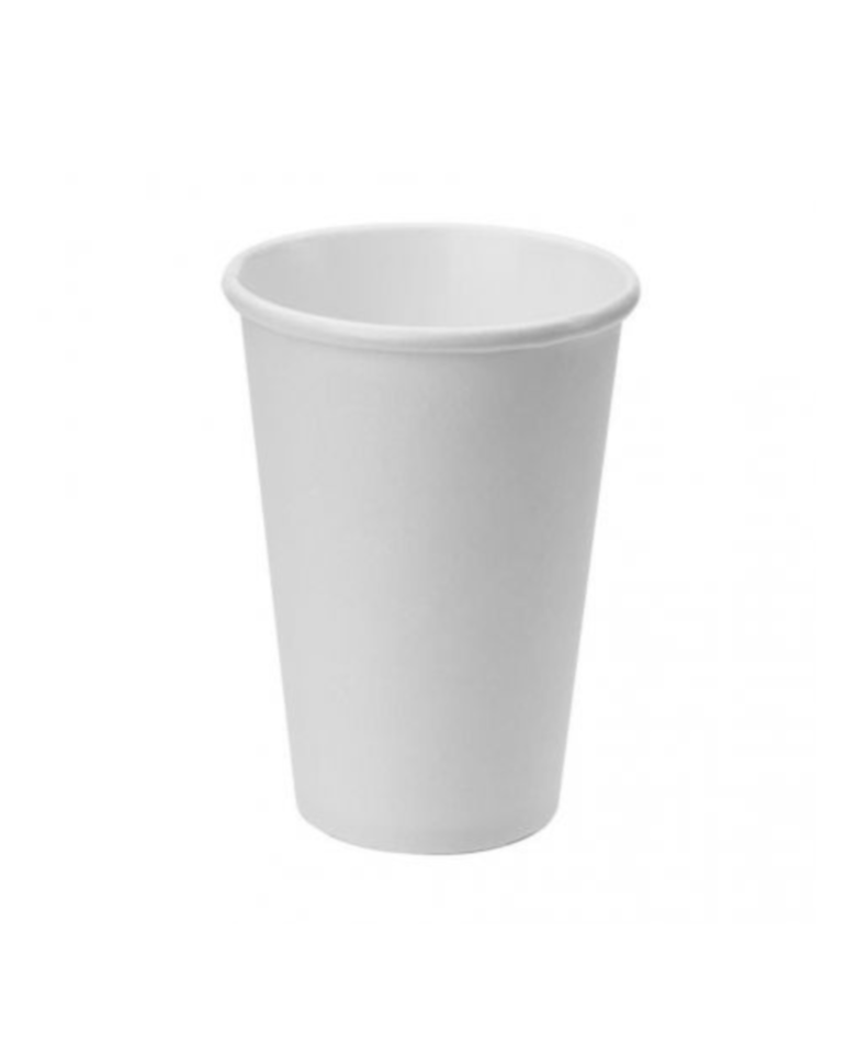 Vasos de papel Blancos Ø 90mm 475ml (16Oz) (1.000 uds)