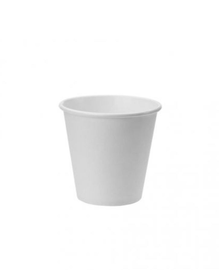 Vasos de papel Blancos Ø 72mm 200ml (7Oz) (1.000 uds)
