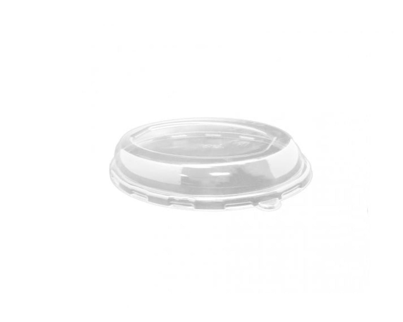 Tapas para Platos de fibra de caña de azúcar Ovalados hondos 210 x 141 x 35mm (300 uds)