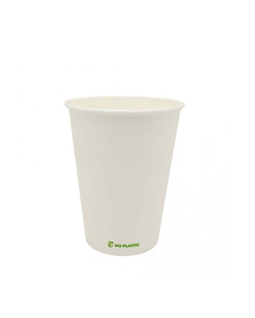 Vasos de papel Water Based Blancos 360ml (12Oz) Ø90mm (1.000 uds)
