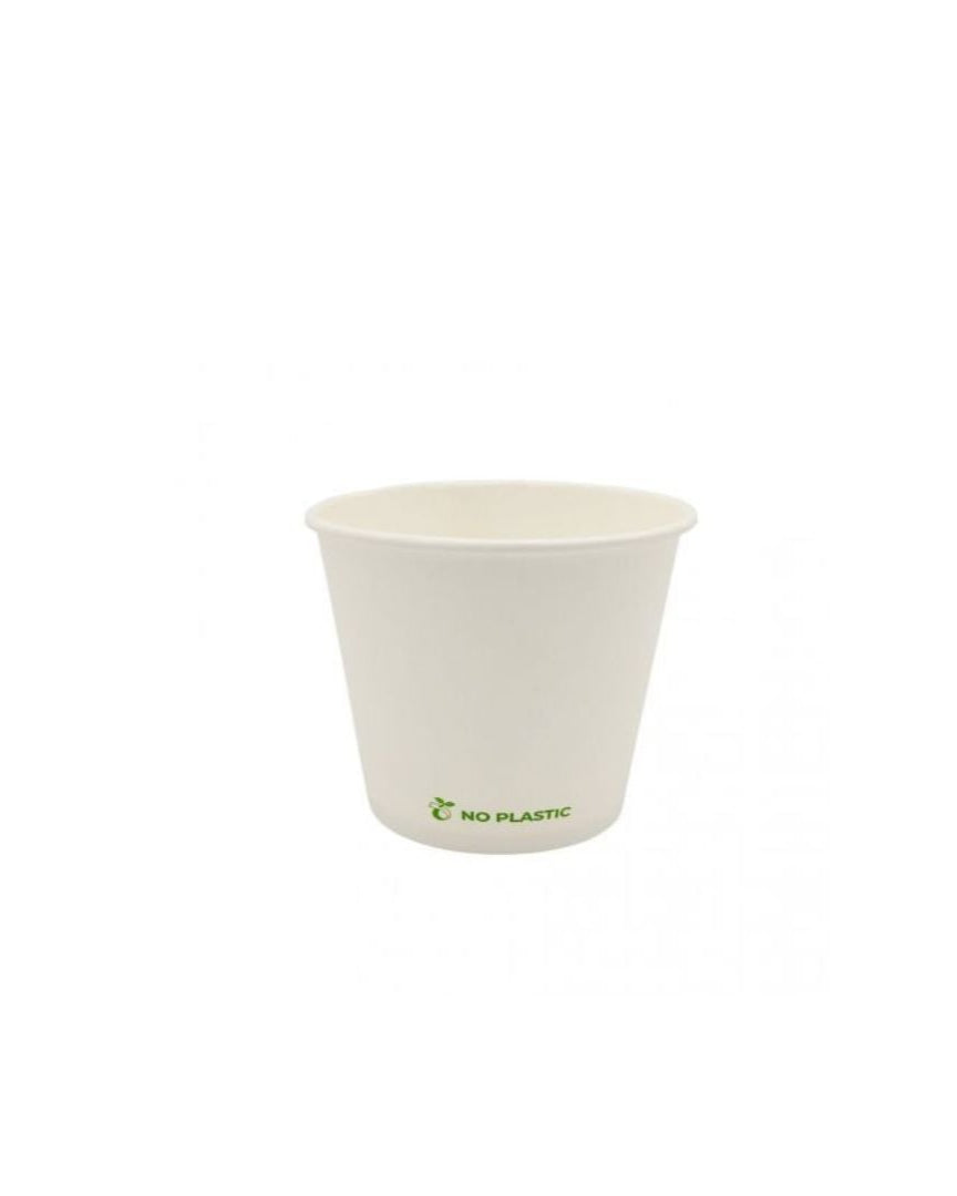 Vasos de papel Water Based Blancos 90ml (3Oz) Ø56mm (1.000 uds)
